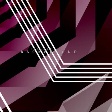 renkli altıgen soyut arka plan. Saydam vektör arka planı