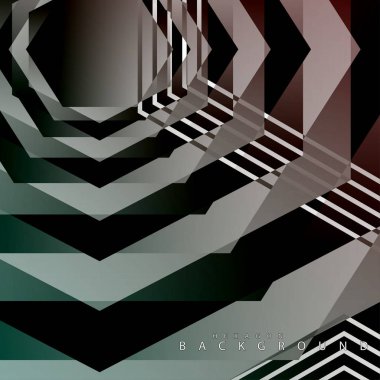 renkli altıgen soyut arka plan. Saydam vektör arka planı