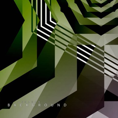 renkli altıgen soyut arka plan. Saydam vektör arka planı