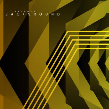 renkli altıgen soyut arka plan. Saydam vektör arka planı