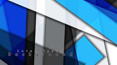 Soyut vektör arka plan tasarımı Dikdörtgen tüp elemanı vektör arka plan 3d.