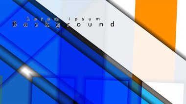 Renkli desen çizgileri ile soyut vektör arka plan tasarımı