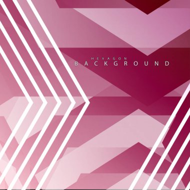 renkli altıgen soyut arka plan. Saydam vektör arka planı