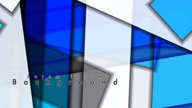 Soyut vektör arka plan tasarımı Dikdörtgen tüp elemanı vektör arka plan 3d.