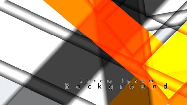 Dikdörtgen tüp elemanları vektör 3d arka plan