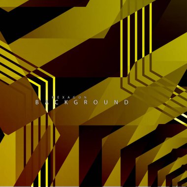 renkli altıgen soyut arka plan. Saydam vektör arka planı