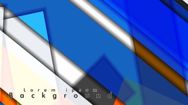 Renkli desen çizgileri ile soyut vektör arka plan tasarımı