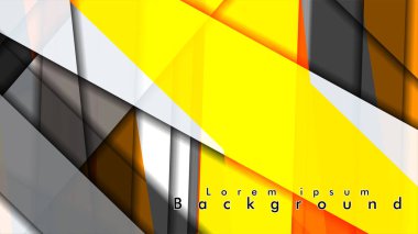 Dikdörtgen tüp elemanları vektör 3d arka plan