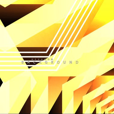 renkli altıgen soyut arka plan. Saydam vektör arka planı