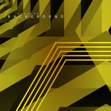 renkli altıgen soyut arka plan. Saydam vektör arka planı