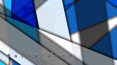 Soyut vektör arka plan tasarımı Dikdörtgen tüp elemanı vektör arka plan 3d.