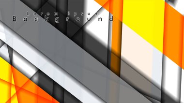 Dikdörtgen tüp elemanları vektör 3d arka plan