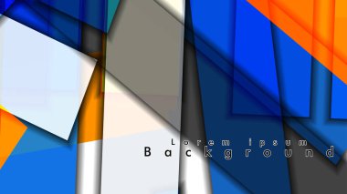 Renkli desen çizgileri ile soyut vektör arka plan tasarımı