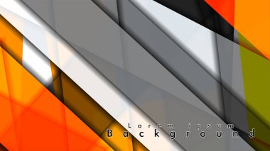 Dikdörtgen tüp elemanları vektör 3d arka plan