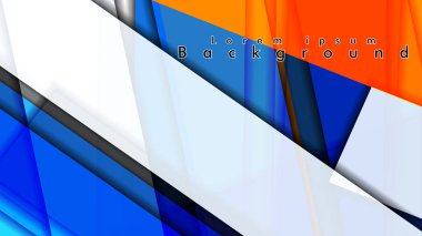 Renkli desen çizgileri ile soyut vektör arka plan tasarımı