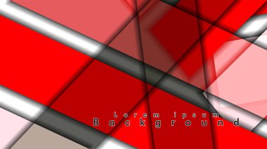 Soyut vektör arka plan tasarımı Dikdörtgen tüp elemanı vektör arka plan 3d.