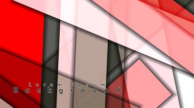 Soyut vektör arka plan tasarımı Dikdörtgen tüp elemanı vektör arka plan 3d.