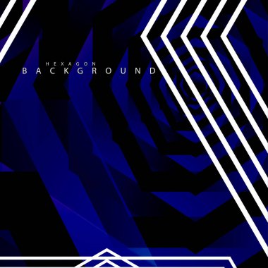 renkli altıgen soyut arka plan. Saydam vektör arka planı