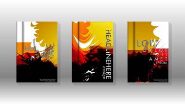 Renkli soyut sprey desenleri ile arka plan kapağı vektör tasarımı. Renk karışımı. Vektör Eps 10. Vektör çizimi