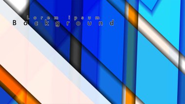 Renkli desen çizgileri ile soyut vektör arka plan tasarımı