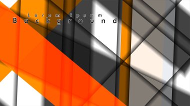 Dikdörtgen tüp elemanları vektör 3d arka plan