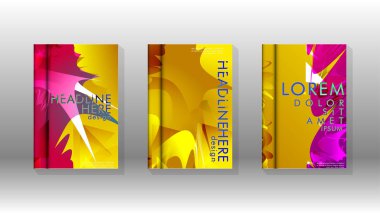 Renkli soyut sprey desenleri ile arka plan kapağı vektör tasarımı. Renk karışımı. Vektör Eps 10. Vektör çizimi