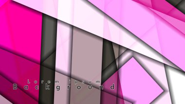 Soyut vektör arka plan tasarımı Dikdörtgen tüp elemanı vektör arka plan 3d.