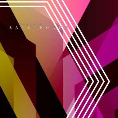 renkli altıgen soyut arka plan. Saydam vektör arka planı