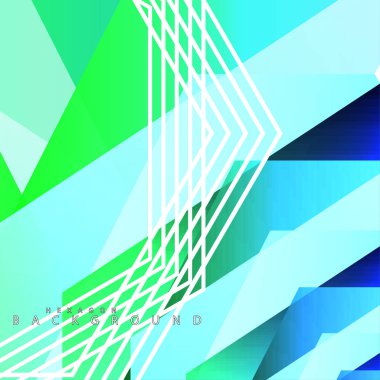 renkli altıgen soyut arka plan. Saydam vektör arka planı