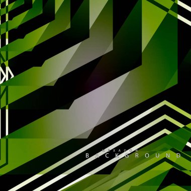 renkli altıgen soyut arka plan. Saydam vektör arka planı