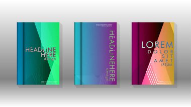 Kapak kitabı renkli altıgen soyut arka plan