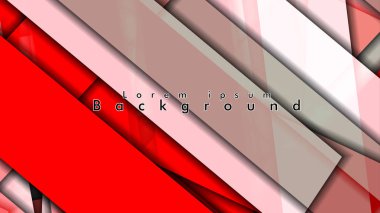 Soyut vektör arka plan tasarımı Dikdörtgen tüp elemanı vektör arka plan 3d.