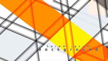 Dikdörtgen tüp elemanları vektör 3d arka plan