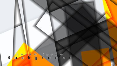 Dikdörtgen tüp elemanları vektör 3d arka plan