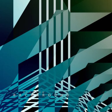 renkli altıgen soyut arka plan. Saydam vektör arka planı