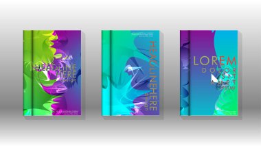 Renkli soyut sprey desenleri ile arka plan kapağı vektör tasarımı. Renk karışımı. Vektör Eps 10. Vektör çizimi