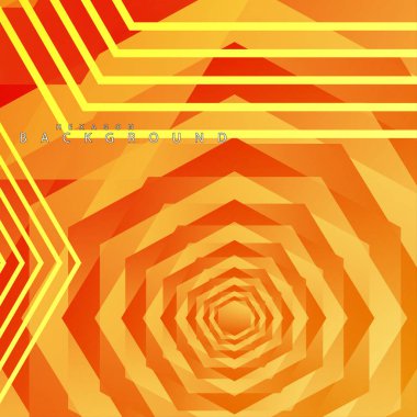 renkli altıgen soyut arka plan. Saydam vektör arka planı