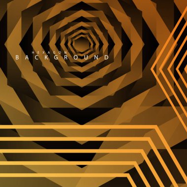 renkli altıgen soyut arka plan. Saydam vektör arka planı