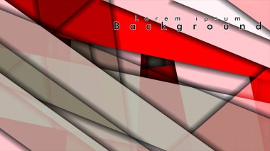 Soyut vektör arka plan tasarımı Dikdörtgen tüp elemanı vektör arka plan 3d.