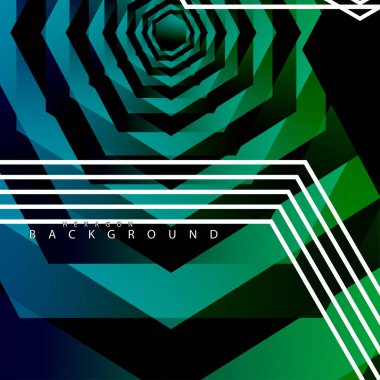 renkli altıgen soyut arka plan. Saydam vektör arka planı