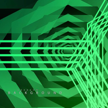 renkli altıgen soyut arka plan. Saydam vektör arka planı