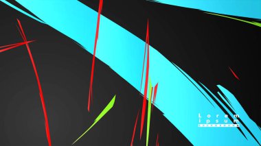 Renkli geometrik arka planlar. Basit form kompozisyonu. Eps10 vektör şablonu