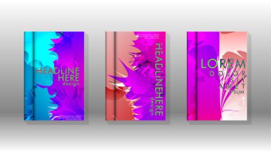 Renkli soyut sprey desenleri ile arka plan kapağı vektör tasarımı. Renk karışımı. Vektör Eps 10. Vektör çizimi