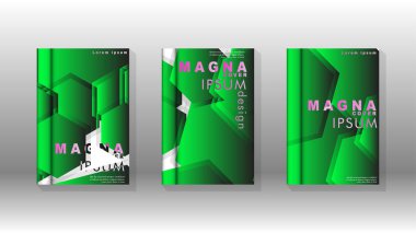 Soyut vektör düzeni arka planı. Broşürler, yıllık, dergi, vektör şablonları vb. için.