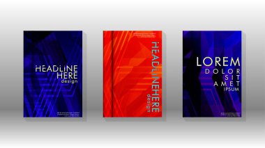 Kapak kitabı renkli altıgen soyut arka plan