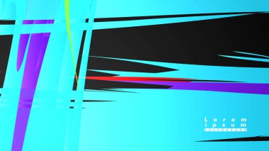 Renkli geometrik arka planlar. Basit form kompozisyonu. Eps10 vektör şablonu