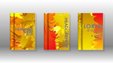 Renkli soyut sprey desenleri ile arka plan kapağı vektör tasarımı. Renk karışımı. Vektör Eps 10. Vektör çizimi