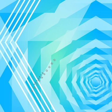 renkli altıgen soyut arka plan. Saydam vektör arka planı