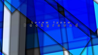 Soyut vektör arka plan tasarımı Dikdörtgen tüp elemanı vektör arka plan 3d.