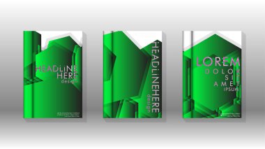 Soyut vektör düzeni arka planı. Broşürler, yıllık, dergi, vektör şablonları vb. için.